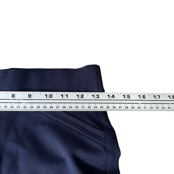 Spanx The Perfect Pant Back Seam Skinny Pants Womens Small Tall Navy Blue 20251T - Picture 9 of 11